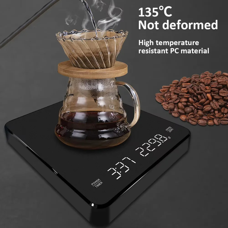 Scale Drip Timer - Skala Kopi Espresso Digital Baru dengan