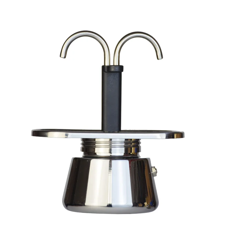 Hero Coffee Equipment - Mini Moka Pot tabung ganda 200ML,