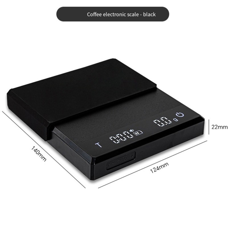 Scale Drip Timer - ABMR-Timbangan Kopi Presisi 0.1G USB Isi
