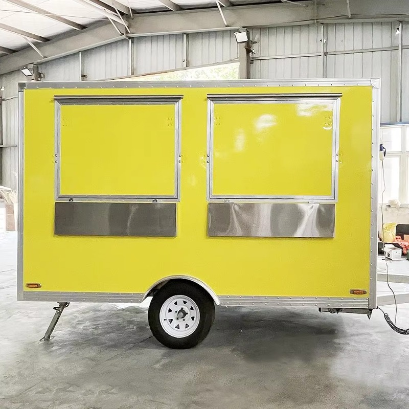 Mobile Coffee Van Equipment - Sertifikat CE, Van Makanan Cepat Saji