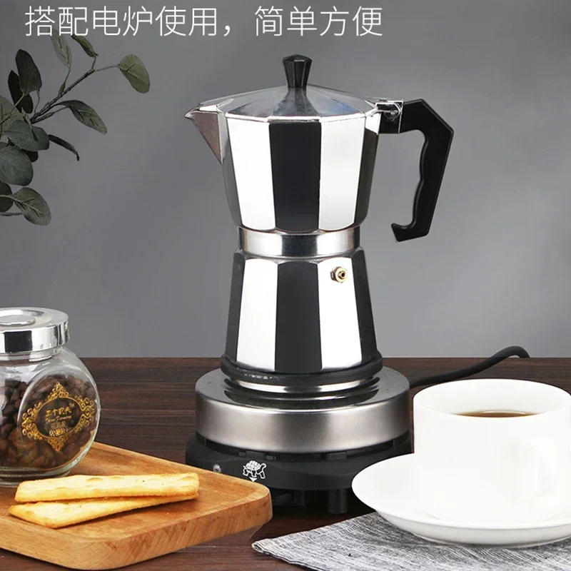 Hero Coffee Equipment - 150 300 600 Pot Moka aluminium,