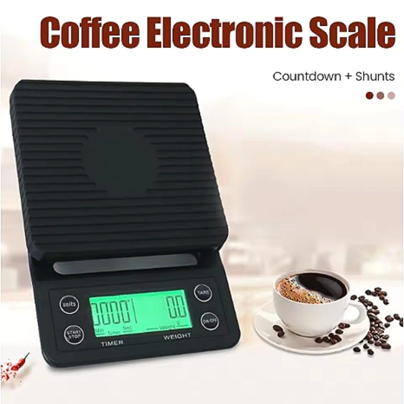 Scale Drip Timer - Skala tetes kopi 3/5KG, skala tetes