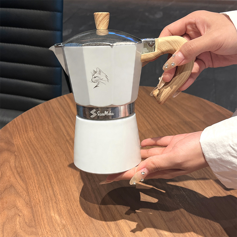 Moka Pot 3/6 Cup - Pembuat Esp - Hero Coffee Equipment ulasan dan harga