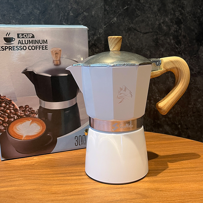 Moka Pot 3/6 Cup - Pembuat Esp - Hero Coffee Equipment ulasan dan harga