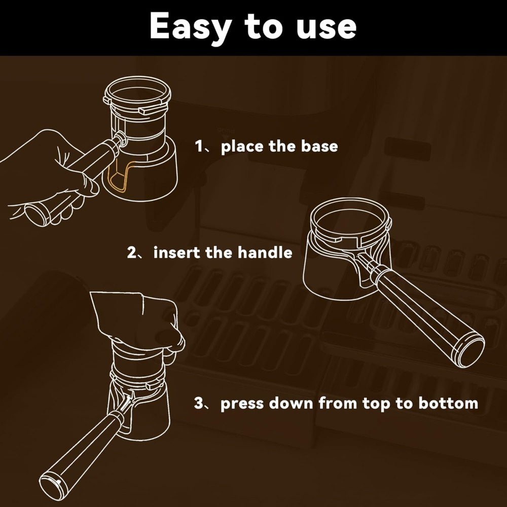 Penyangga Portafilter Kompatib - Hero Coffee Equipment ulasan dan harga