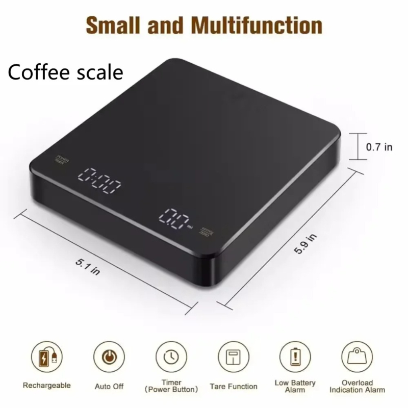 Skala Kopi Espresso Digital Ba - Scale Drip Timer ulasan dan harga