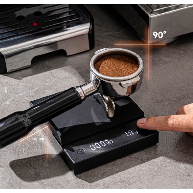 EYFL-Timbangan Kopi Hitam Pres - Scale Drip Timer ulasan dan harga