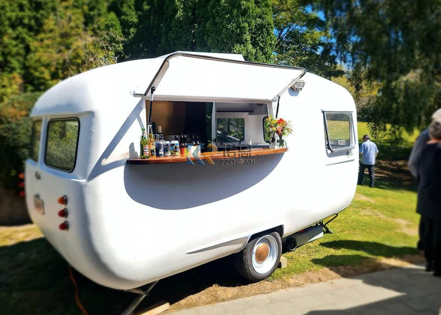 Kereta karavan Bar sepenuhnya  - Mobile Coffee Van Equipment ulasan dan harga