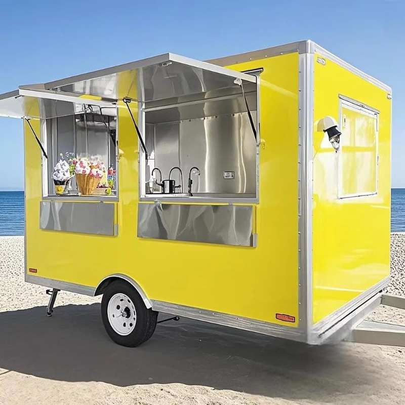 Sertifikat CE, Van Makanan Cep - Mobile Coffee Van Equipment ulasan dan harga