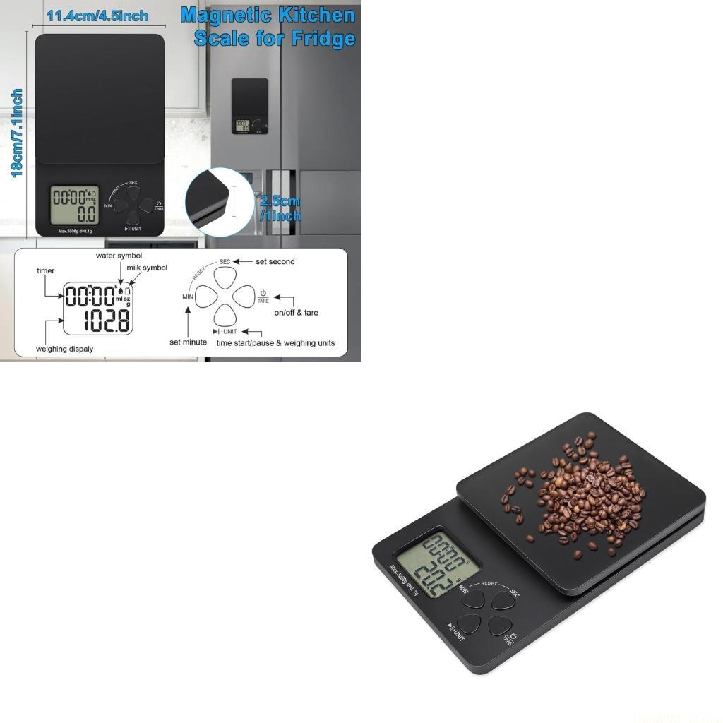Timbangan Kopi D0AB dengan Tim - Scale Drip Timer ulasan dan harga