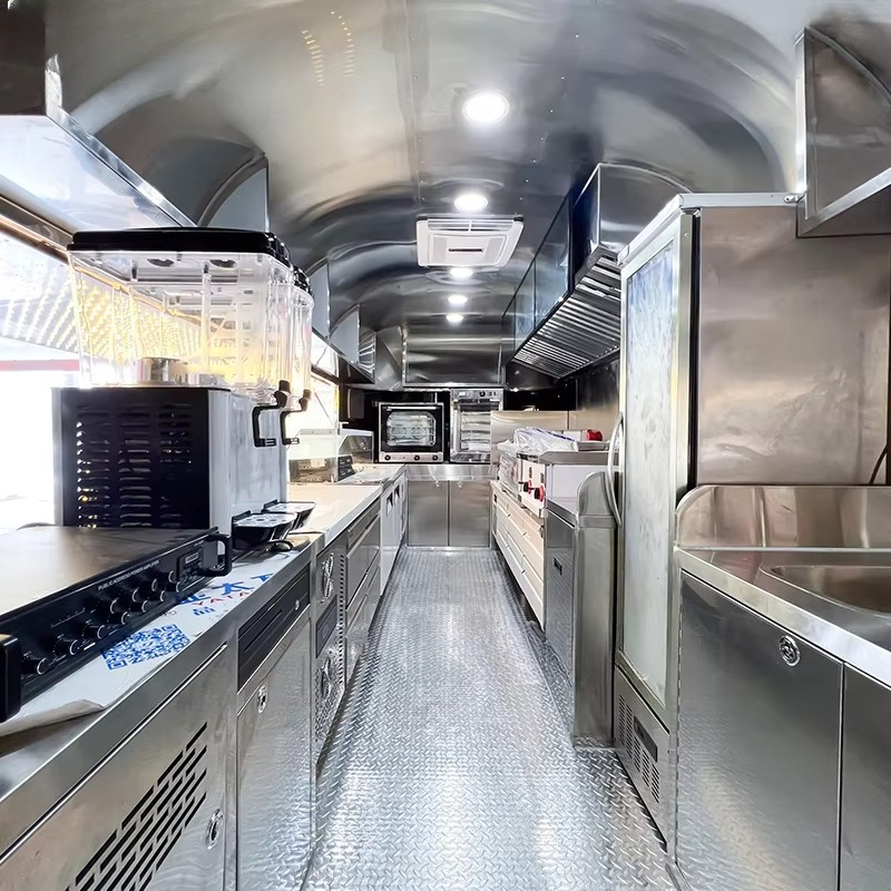 Truk Makanan Kustom yang Lengk - Mobile Coffee Van Equipment ulasan dan harga