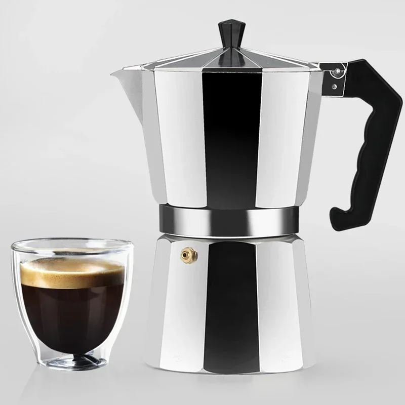 150 300 600 Pot Moka aluminium - Hero Coffee Equipment ulasan dan harga