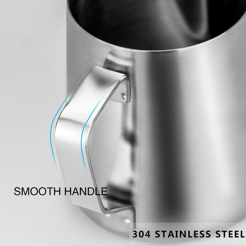 Teko susu Frother, wadah baja  - Hero Coffee Equipment ulasan dan harga