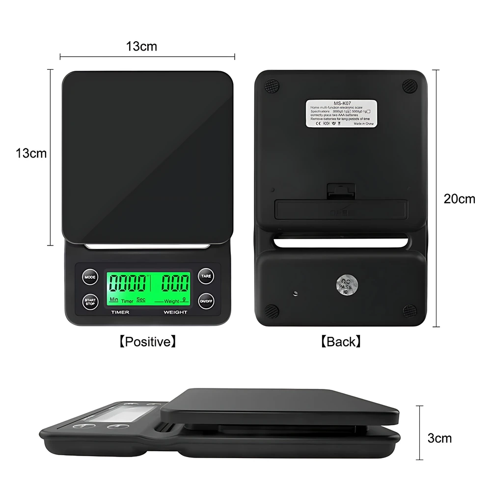 Skala tetes kopi 3/5KG, skala  - Scale Drip Timer ulasan dan harga
