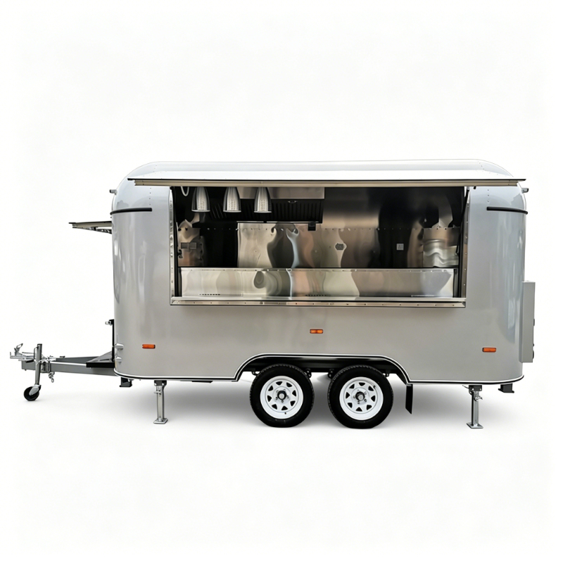 Gerobak Makanan Trailer Mobile - Mobile Coffee Van Equipment ulasan dan harga