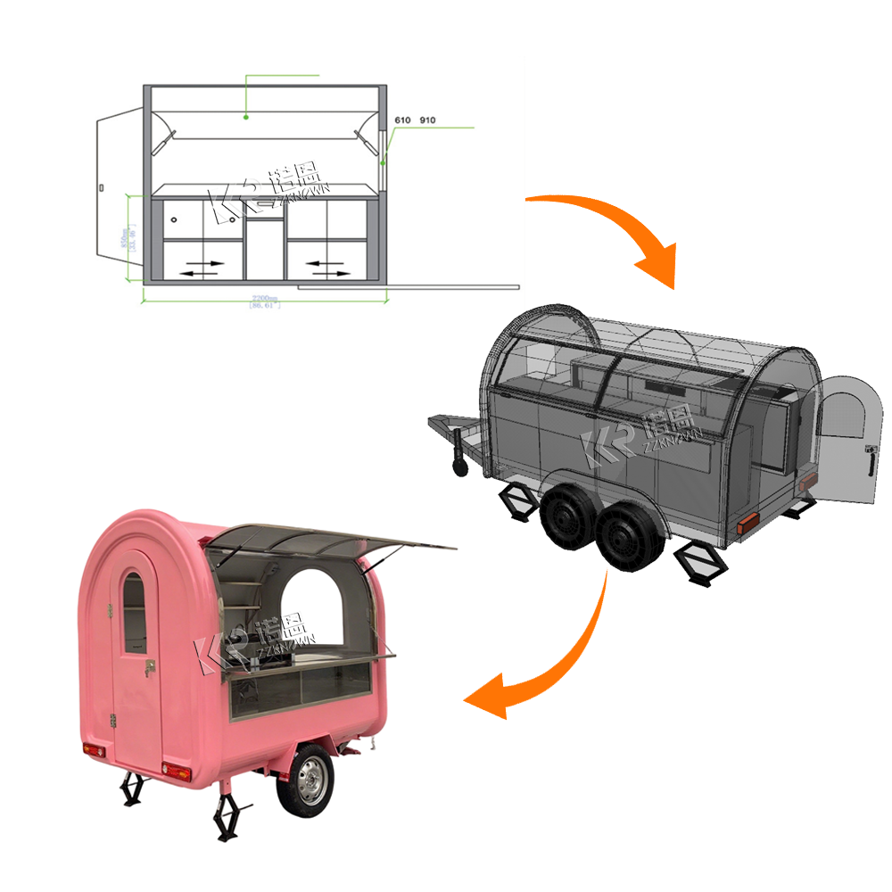 Gerobak Jajanan Jalanan Komers - Mobile Coffee Van Equipment ulasan dan harga