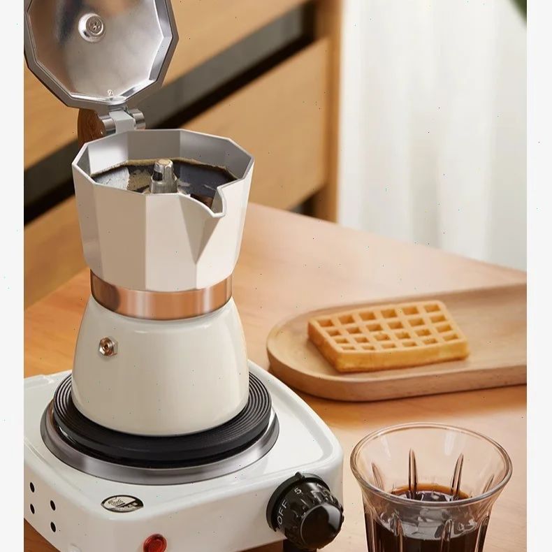Set Pembuat Kopi Moka Pot Berb - Hero Coffee Equipment ulasan dan harga